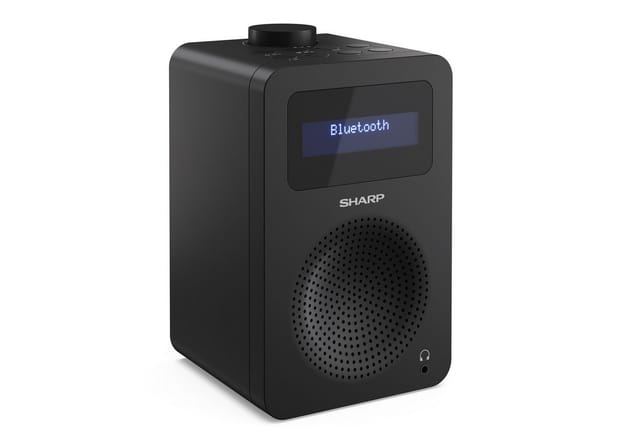 SHARP Digitalradio DR-430, schwarz, DBT+, Bluetooth