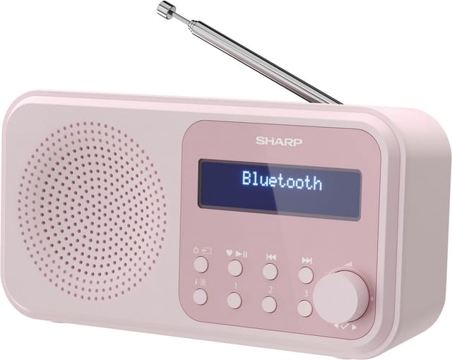 SHARP DAB+/FM Radio DR-P420, USB, Bluetooth, rosa