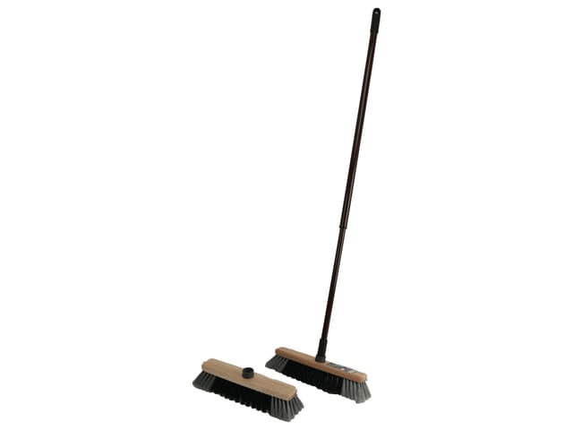 BÜRSTENMANN Hausbesen, 2x Kopf