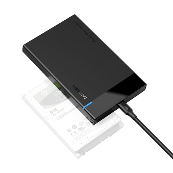 UGREEN Festplattengehäuse 50743 SSD/HDD "2,5