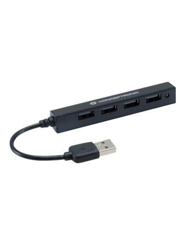 CONCEPTRONIC USB-Hub HUBBIES05B 4-Port
