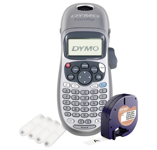 DYMO Beschriftungsgerät LetraTag LT-100H silber