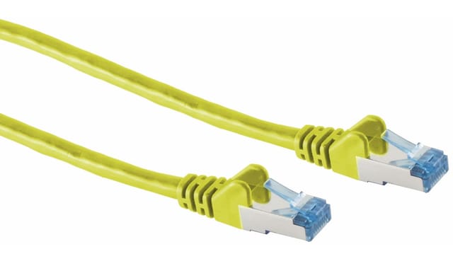 S-IMPULS CAT.6A Patchkabel, 7,5 m, gelb