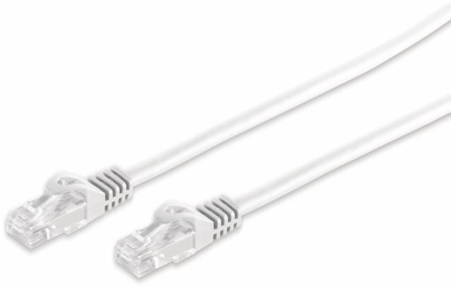 S-IMPULS RJ45 Patchkabel CAT 7 Rohkabel U/UTP, grau, 25 m