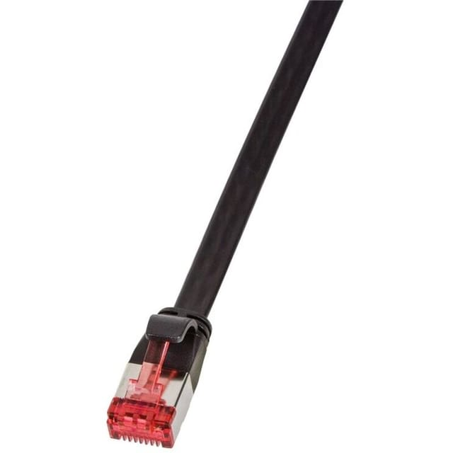 LOGILINK Patchkabel SlimLine CAT.6A U/FTP schwarz 10m