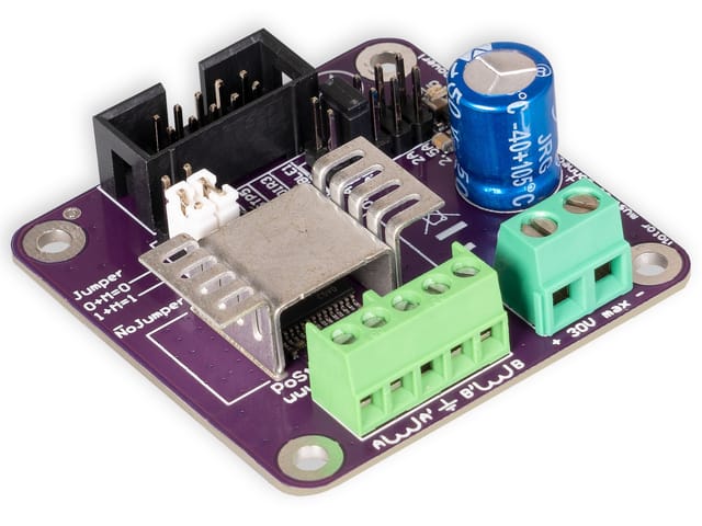 JOY-IT Schrittmotor-Treiber 0.5 - 2.5A, max. 256 Mikroschritte pro Schritt