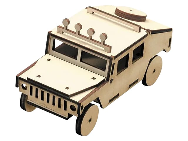 SOL-EXPERT Holzauto "Safari