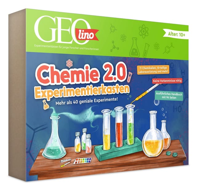 FRANZIS GEOlino Chemie 2.0 Experimentierkasten