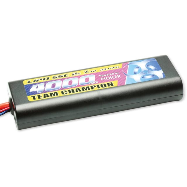 PICHLER LiPo Akku Team Champion 4000, 7,4V, 55C, T Stecker