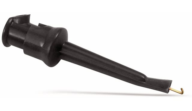 S-IMPULS Klemm-Prüfspitze, 55 mm, schwarz