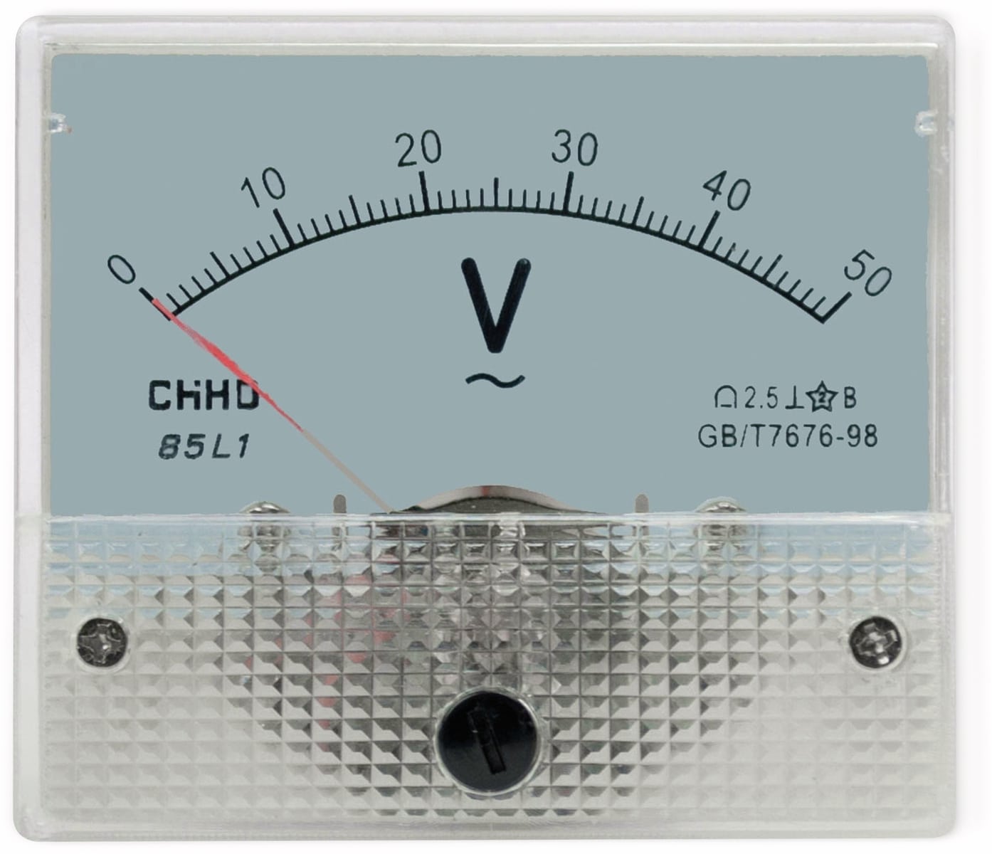 Einbau-Messinstrument, 0...50 V-
