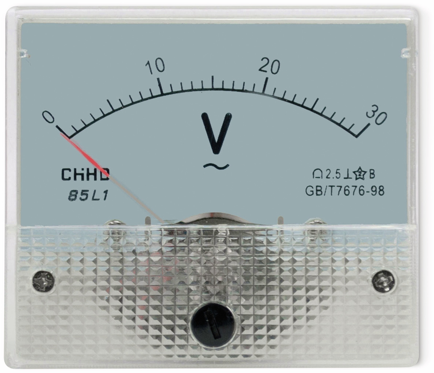 Einbau-Messinstrument, 0...30 V-