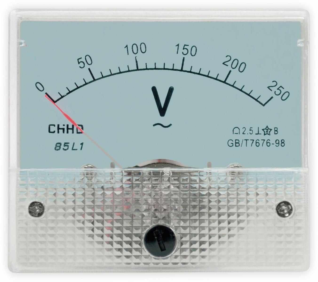 Einbau-Messinstrument, 0...250 V-