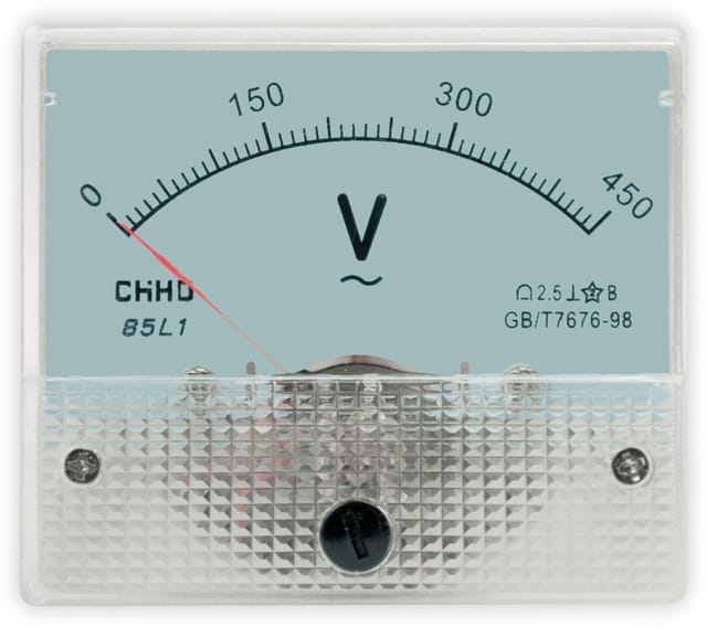Einbau-Messinstrument, 0...450 V-