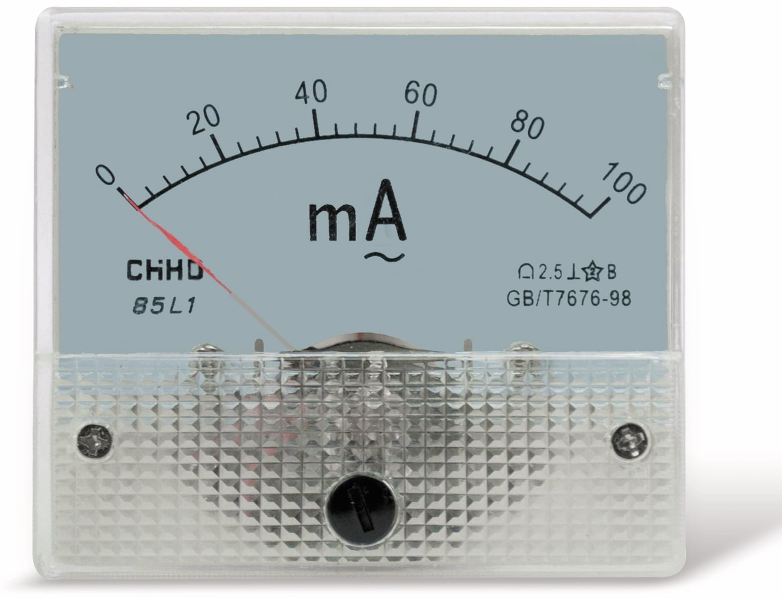 Einbau-Messinstrument, 0...100 mA-