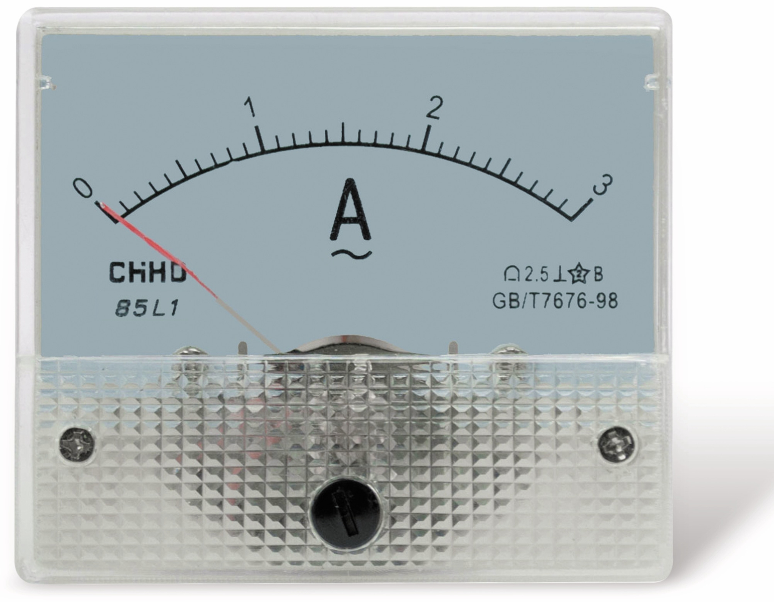 Einbau-Messinstrument, 0...3 A-