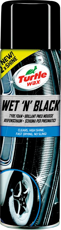 TURTLE WAX Reifenschaum Wet 'N' Black, 500 ml