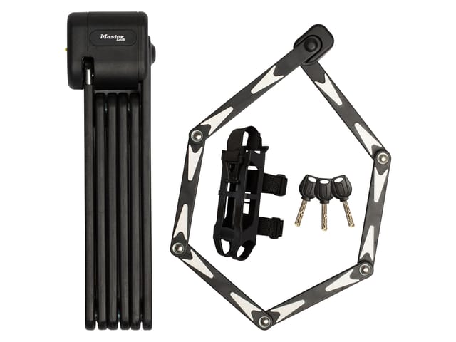 MASTERLOCK Faltschloss VdS mit Schlüssel 8333EURDPRO, 950 mm