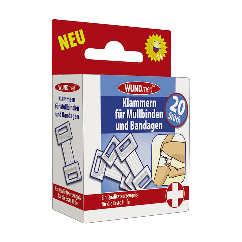 WUNDMED Klammern für Mullbinden und Bandagen