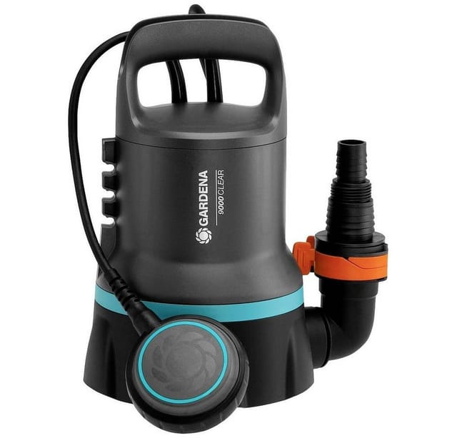GARDENA Tauchpumpe 9030-20, Klarwasser, 300 W, 9.000 l/h