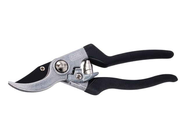 BLACK & DECKER Bypass Gartenschere, 21,8 cm