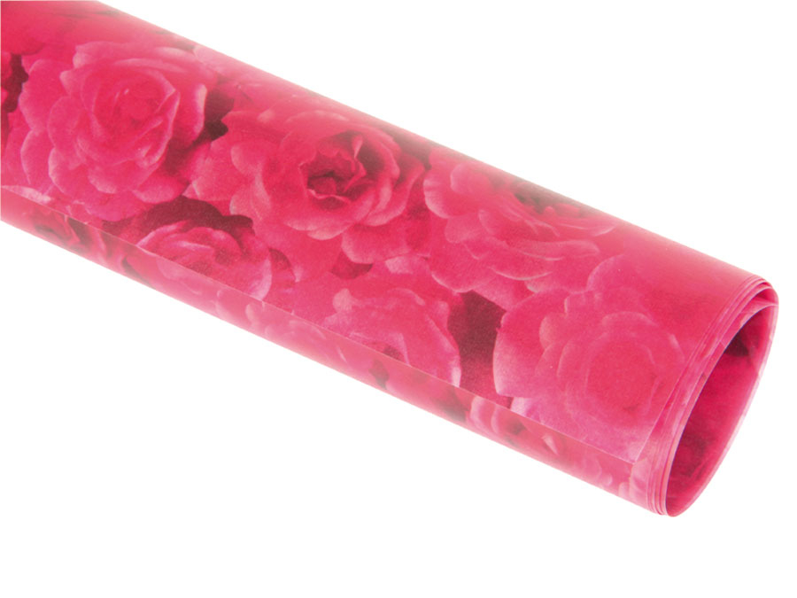 HEYDA Transparentpapier 20-4879452, Rosen rot
