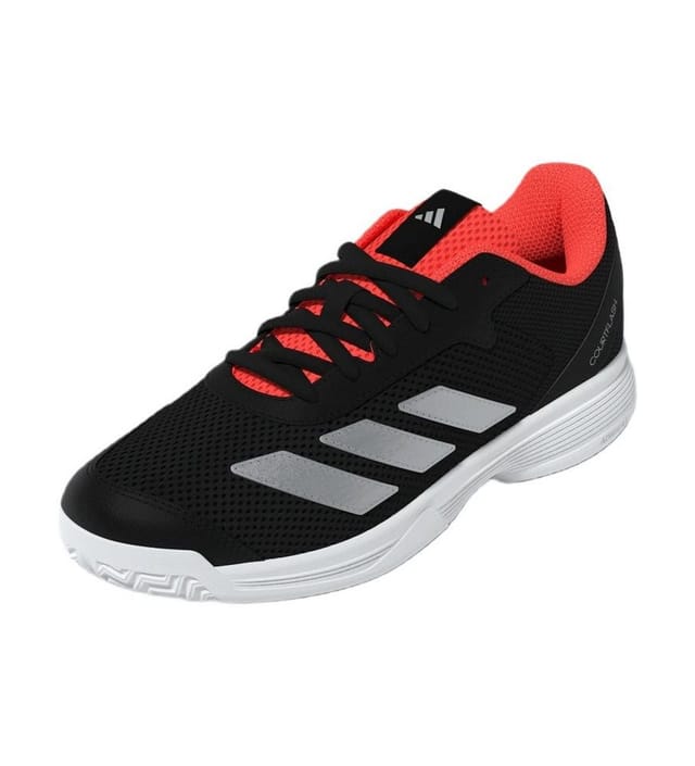 adidas Performance Courtflash Allcourt 2025 schwarz/rot Kinder Tennisschuh