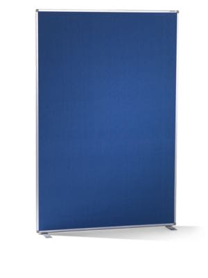 magnetoplan Raumteiler Textil, mit T-Metallfuß