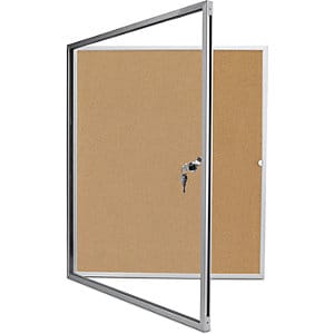magnetoplan Schaukästen SP Innenbereich Kork 6x A4