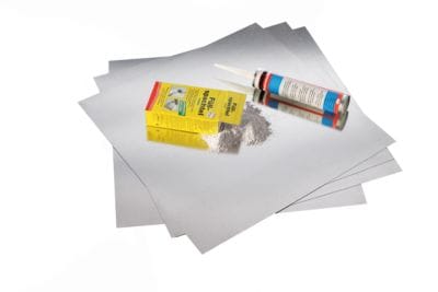 magnetoplan magnetowand Standard Set 4 Platten (auf Tapete)