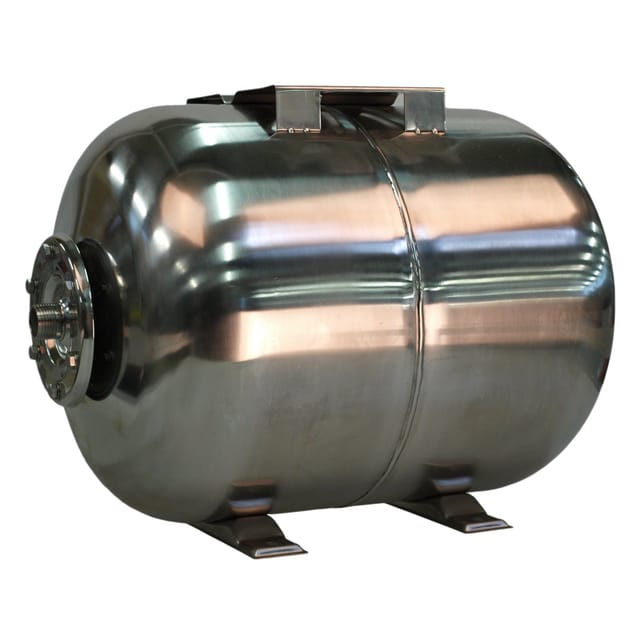 T.I.P. Druckkessel Edelstahl 50 Liter komplett 33,25 mm (1" AG)