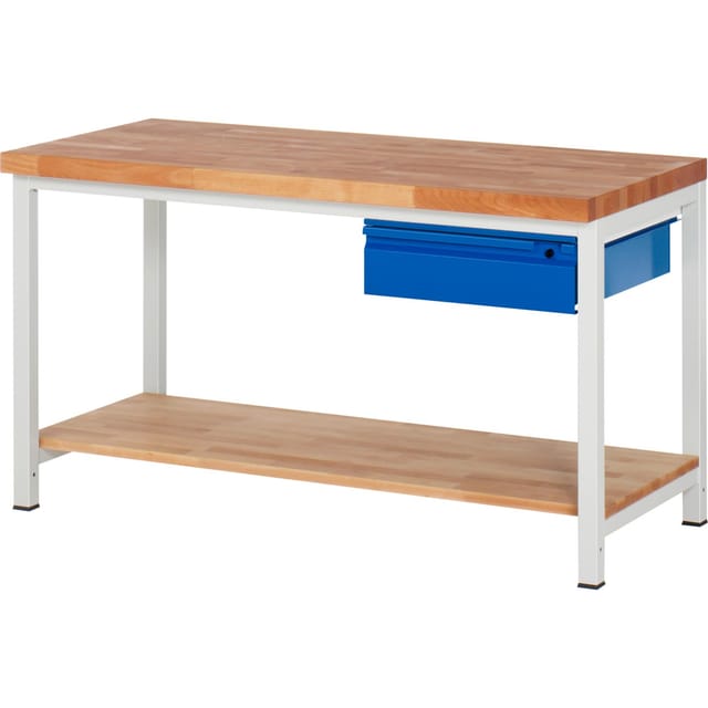 Rau Werkbank Serie Basic 8 Modell 8001, B 150 x H 84 x T 70 cm