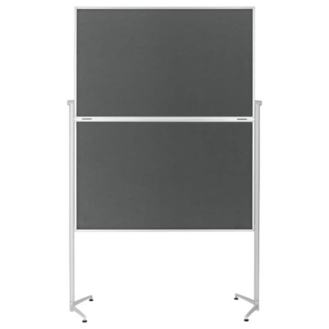 magnetoplan Moderationstafel evolution plus, klappbar - Filz grau