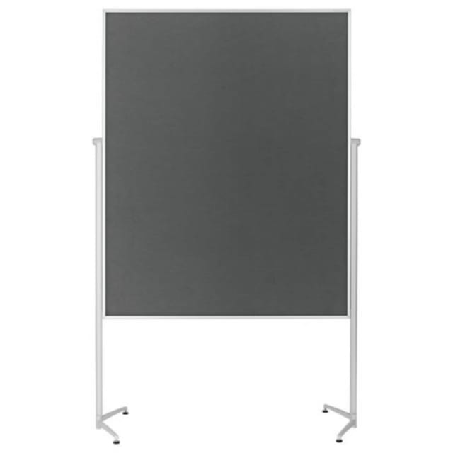 magnetoplan Moderationstafel evolution plus, einteilig - Filz grau