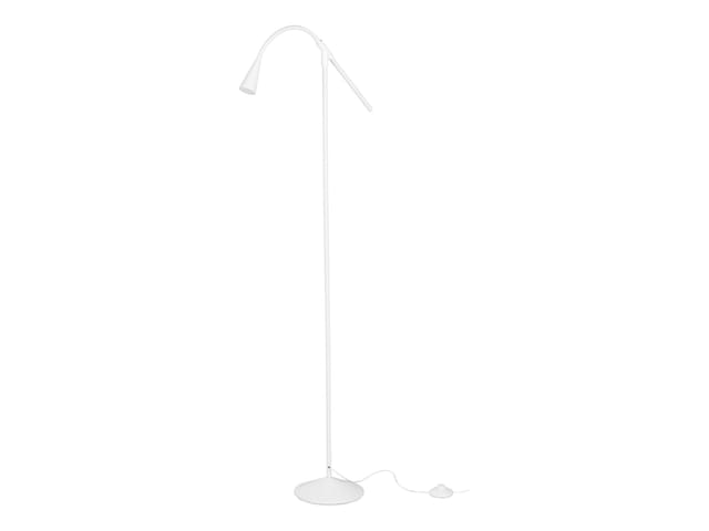 LIVARNO® Stehleuchte 1flammig FREYA (LED-Stehleuchte, Weiß)