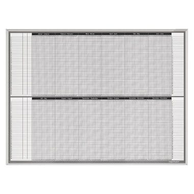 magnetoplan Permanente Jahresübersicht - 900 x 600 mm