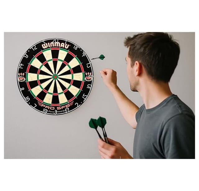 Carromco WINMAU STEELDARTBOARD PRO SFB, BRISTLE