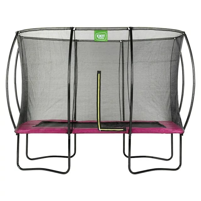 EXIT Silhouette Rechteckig 214x305cm (7x10ft) + Sicherheitsnetz Rosa
