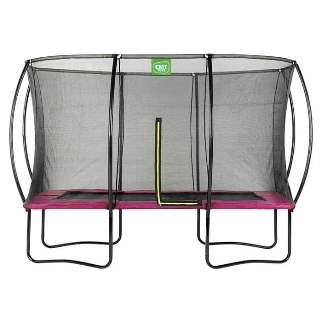 EXIT Silhouette Rechteckig 244x366cm (8x12ft) + Sicherheitsnetz Rosa