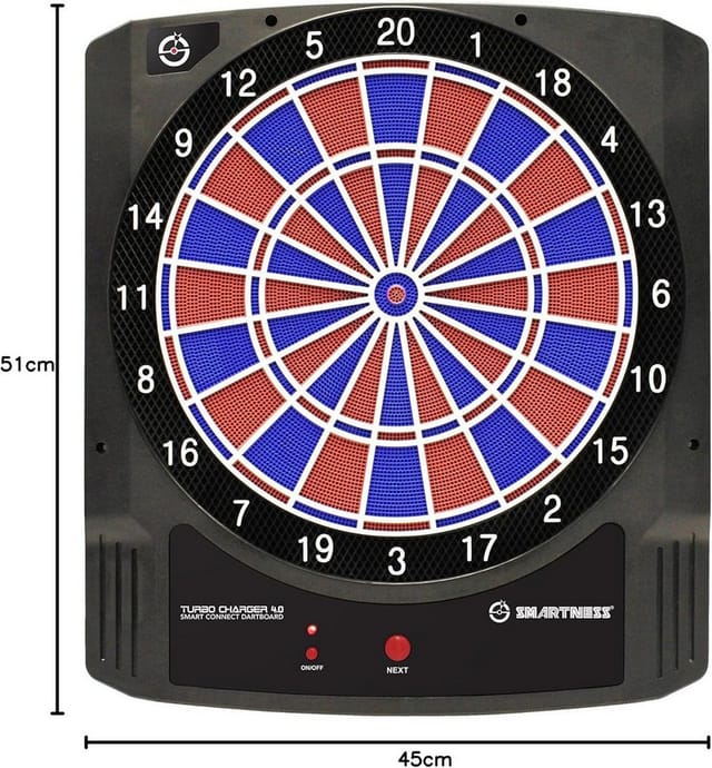 Carromco Turbo Charger 4.0 Smart Connect Dartboard