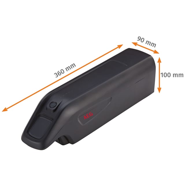 AEG Downtube Akku, Li-Ionen, 36V/17,5Ah/630Wh, CAN V2.6.2