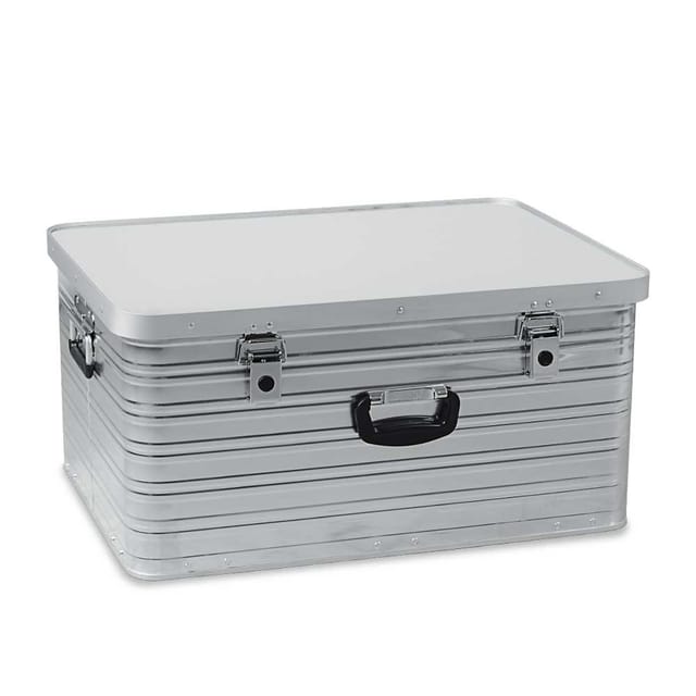 BRB Aluminium Behälter, LxBxH 71 x 52 x 34,5 cm, 101 Liter