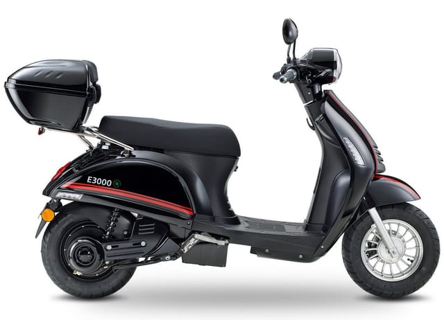 Luxxon E3000 E-Roller 45 km/h schwarz