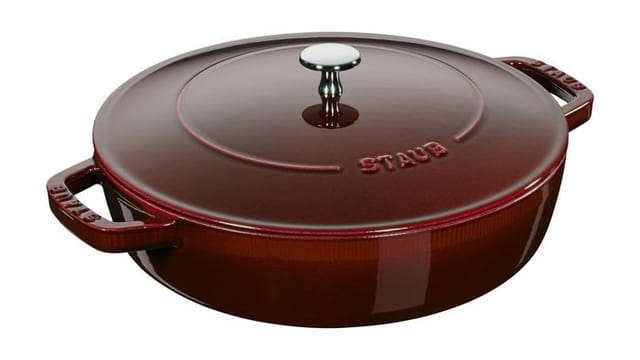 Staub Bräter Mit Chistera Drop-structure Flache Bräter 40511-513-0
