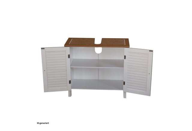 HTI-Line Waschbeckenunterschrank Bambus