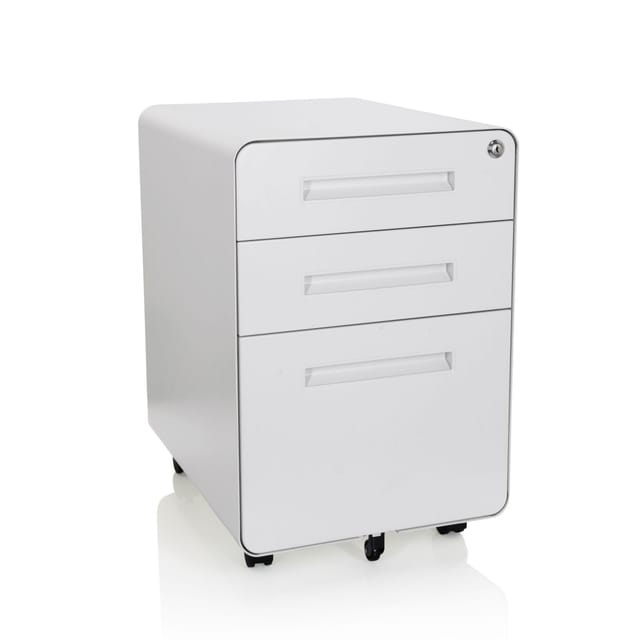 hjh OFFICE Rollcontainer COLOR PLUS I Stahl