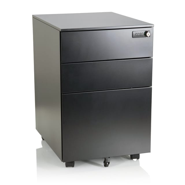 hjh OFFICE Rollcontainer COLOR OS I Stahl