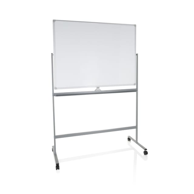 hjh OFFICE Whiteboard MULTIBOARD I Stahl