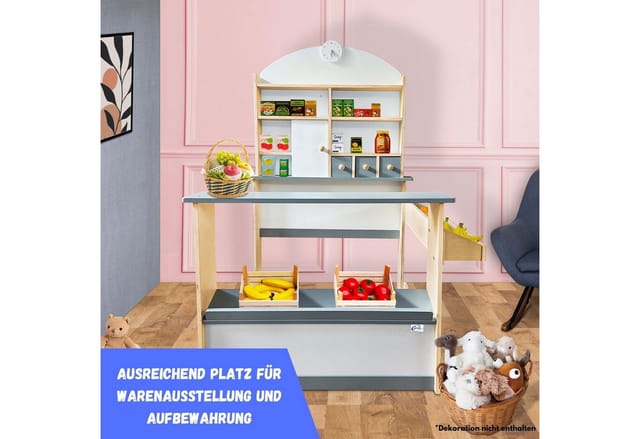 Coemo Kaufladen Lilly weiß/grau