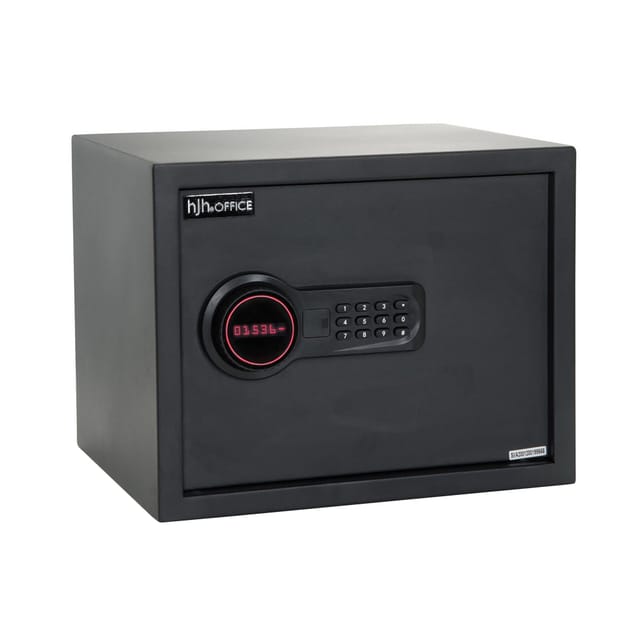 hjh OFFICE Tresor SAFE COMPACT Stahl